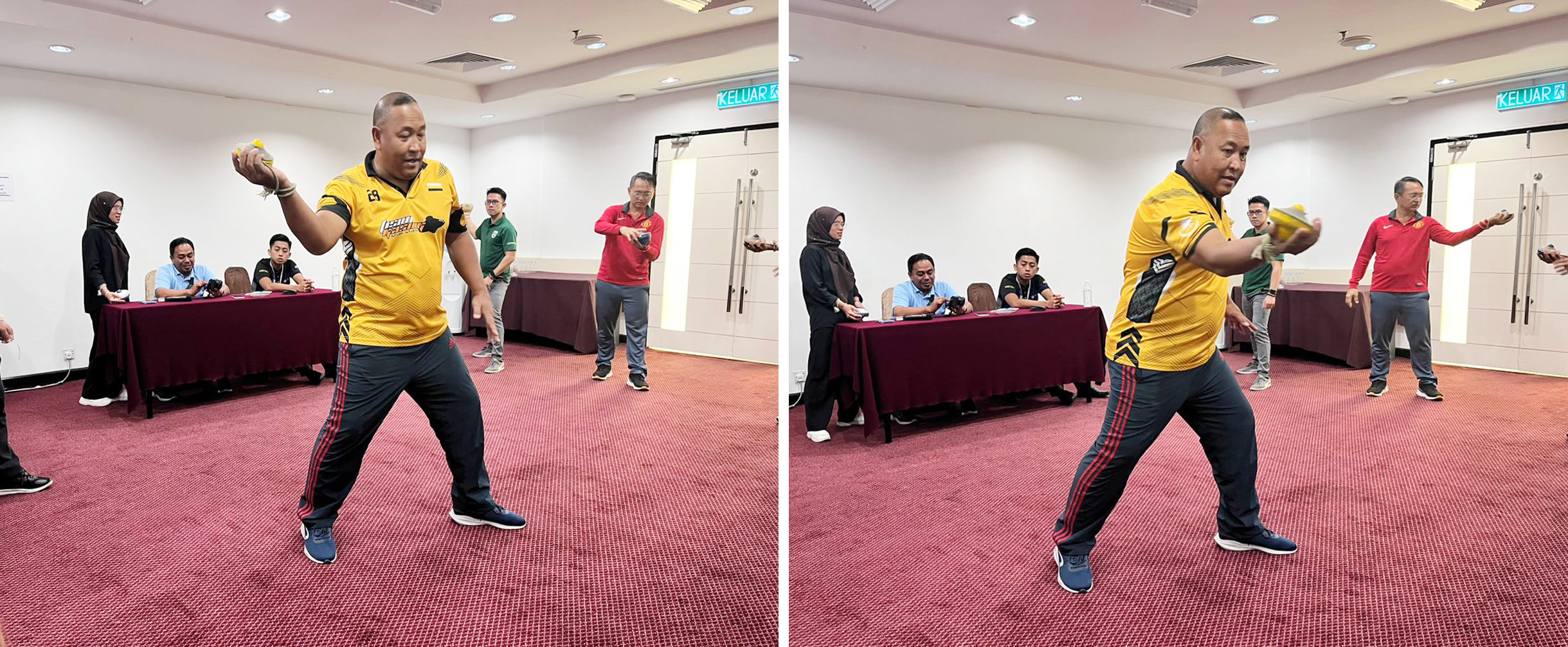 Kedudukan Badan dan Kaki